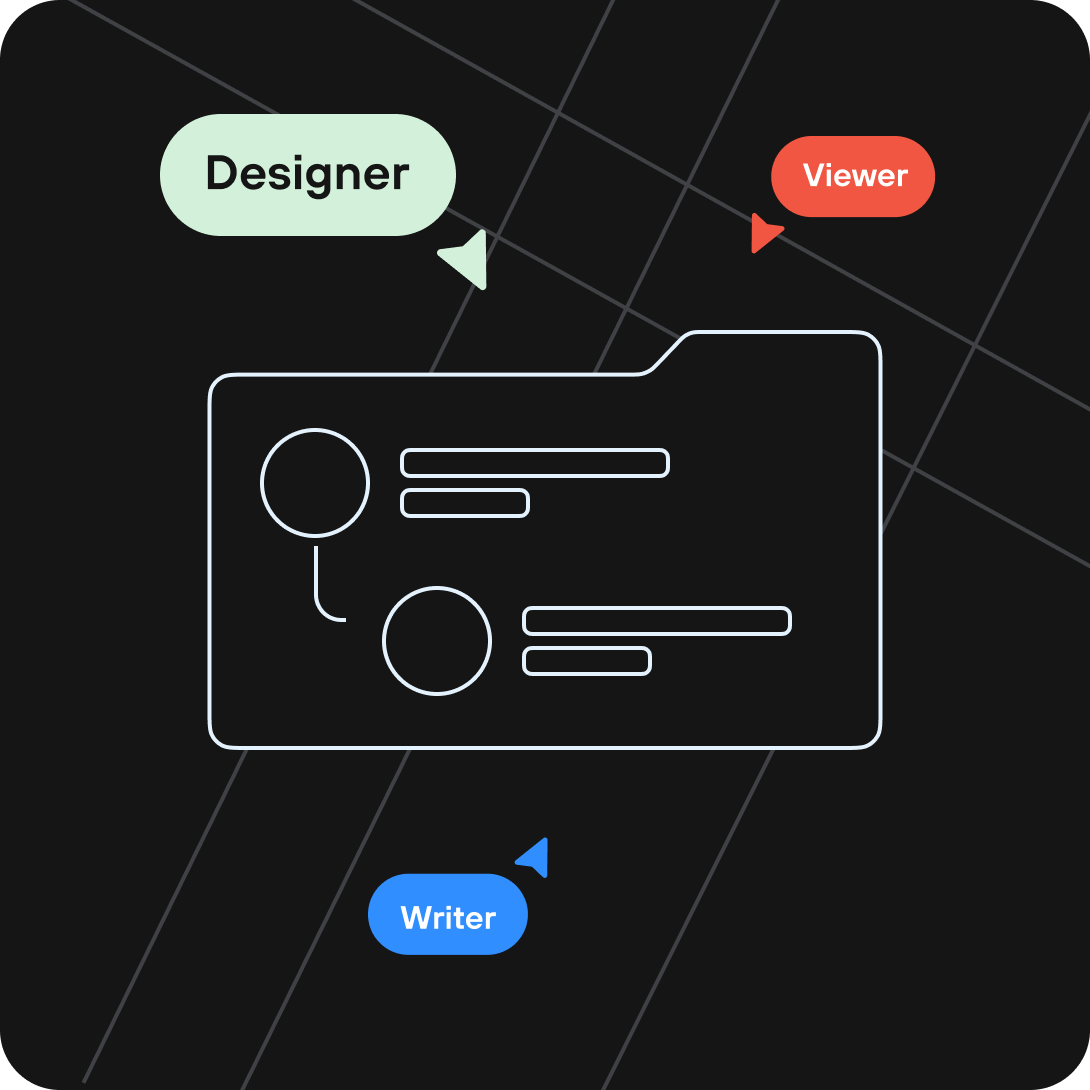 Colabore com controle completo